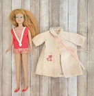 Vintage Mattel Titian Skipper Doll 1963 + Dreamtime Robe