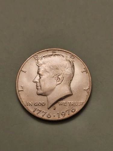 1976-S KENNEDY 40% SILVER HALF DOLLAR FROM MINT CELLO SET UNCIRCULATED FREE SHIP