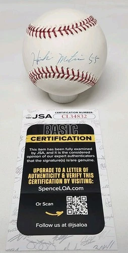 Hideki Matsui Signed Rawlings Official Major League Baseball JSA COA YANKEES A3