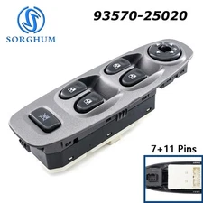 Master Power Window Control Switch 93570-25020 for Hyundai Accent MK II 1999-06