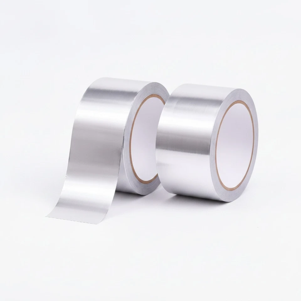 2 Pièces Ruban En Aluminium Anti Ruban En Feuille d’aluminium - Photo 2/4