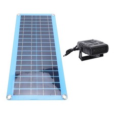 Solar Heater 30W Car Solar Powered Heater With Overheat Protection For Drying