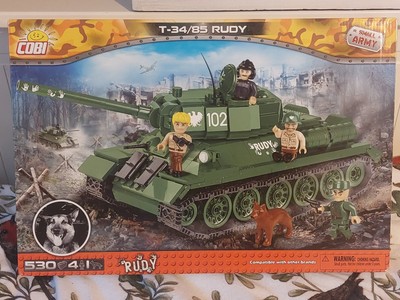 Cobi 2486A T34/85 Rudy 102 530 1°Edición Limitada