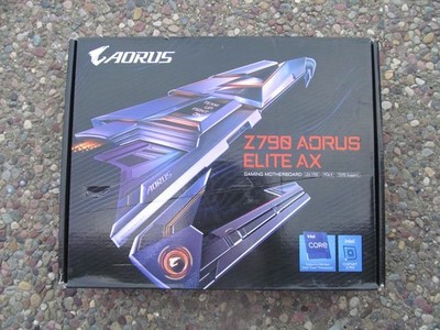 GIGABYTE Z490 AORUS Elite AX Motherboard Box ONLY - Read Description Please
