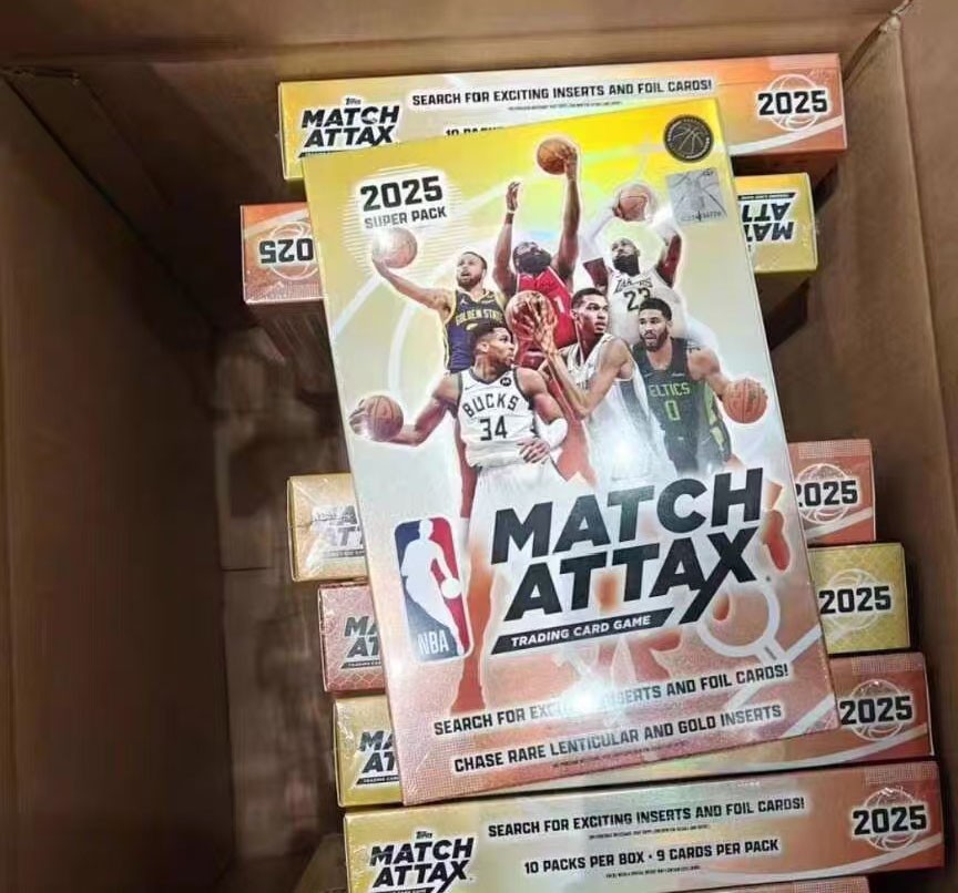 2025-26 Topps Match Attax NBA Super Pack Edition Sealed Case (36