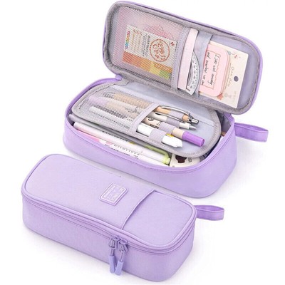 Large Capacity Pencil Case Boys Girls, Big Pencil Cases Pen Pencil Bag Pouch