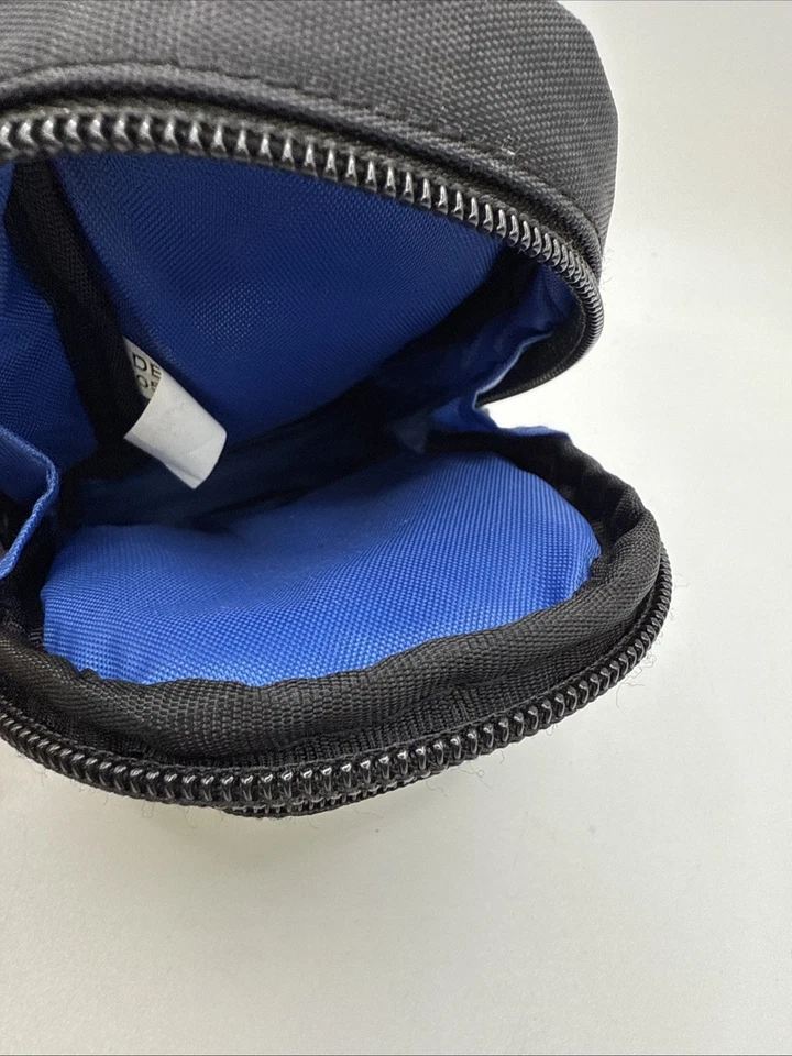 Case Logic Small Black Zip-Up Camera Case Soft Case ~ 3 Pocket Organization - Image 3 of 4