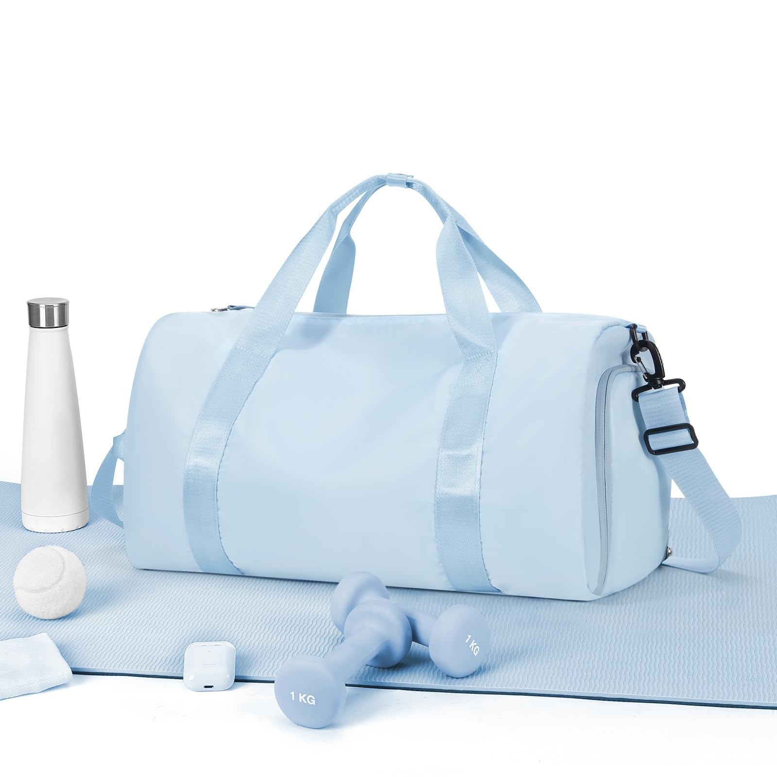 Sac de sport homme femme grand compartiment étanche fitness voyage