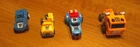 TRANSFORMERS G1 Vintage 1985 HUFFER JEEP DUNE BUGGY GEARS 2.5" Minibot Figures