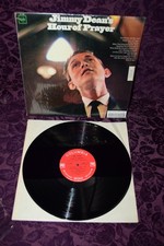 Jimmy Dean's Hour Of Prayer Vinyl Country Gospel 1957 CL 1025 Columbia EX/EX