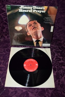 Jimmy Dean's Hour Of Prayer Vinyl Country Gospel 1957 CL 1025 Columbia EX/EX
