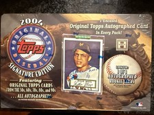 2004 Topps Originals Baseball Factory-Sealed Hobby Box (6 Packs)