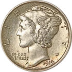1919-P Mercury Dime