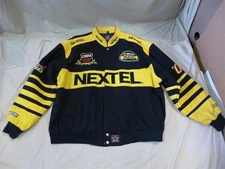 NASCAR Nextel Cup Series Inaugural Season Blk/Yellow JH Design Racing Jacket 3XL