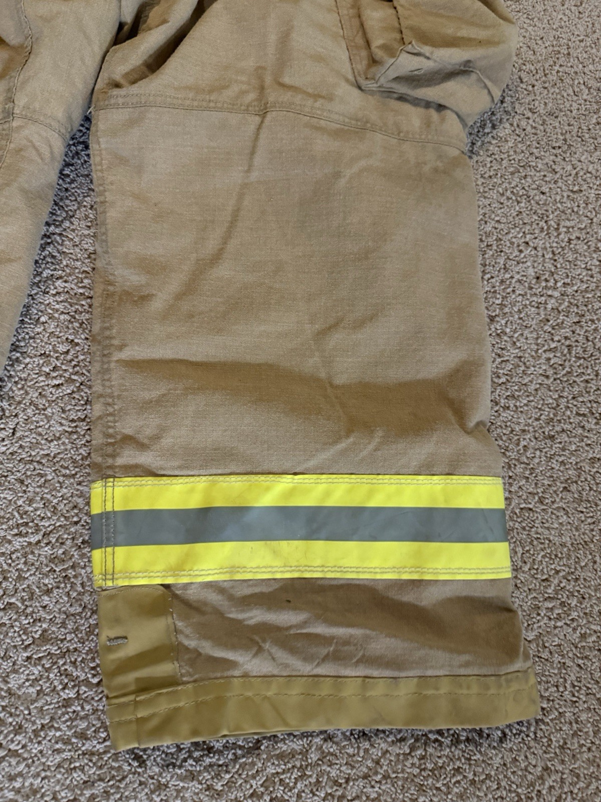 LIONS JANESVILLE FIRE FIGHTING BUNKER GEAR CROSSTECH PANTS 48R SUSPENDERS