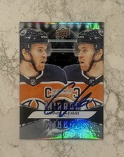 2020-21 Upper Deck MVP Connor McDavid Mirror Autograph Card Auto
