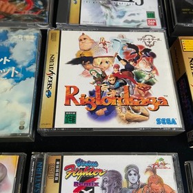 Sega Saturn 10x NTSC-J CIB Video Game Lot Bundle