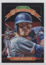 2020 Donruss Optic Diamond Kings Black Stars Prizm 124/125 Cody Bellinger #3 0c6