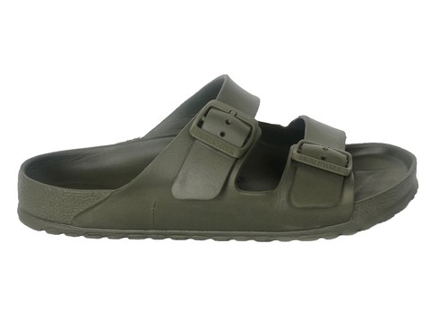 Sandalias Birkenstock verdes talla UK 8 para hombre usadas una vez - Imagen 3 de 12