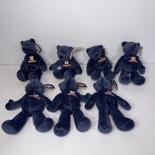 Lot Of 7 Vintage Beanie Baby John Elway Mccaffrey Davis 1998 Denver Broncos