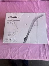 AlfaBot WS-24 Cordless Electric Mop Dual Motor Spin Mop For Floor Cleaning LED