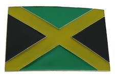 Jamaica Flag Belt Buckle Jamaican Country National Father Mother Day Gift Square