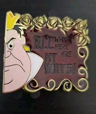 2024 Disney After Dark Vile Words Of Wisdom Mystery Pin LE 450 Queen of Hearts
