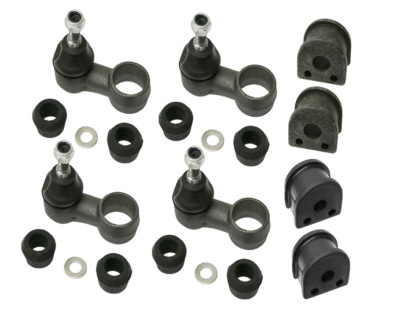 Front & Rear Sway Bar Links w/ Bushings for LAND ROVER DISCOVERY RANGE ROVER