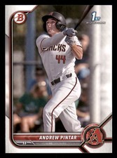 2022 Bowman Draft Andrew Pintar #BD-138 FBC Arizona Diamondbacks