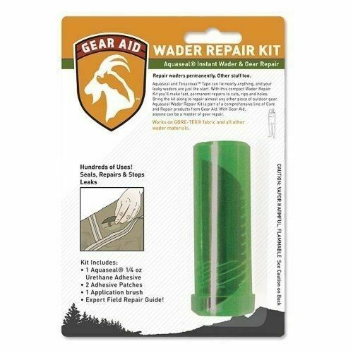 Gear Aid Aquaseal Wader Repair Kit With Tenacious Tape Patches .25oz