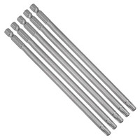 "5 Stk. 1/4\" Sechskantschaft T30 Magnetische Torx SchraubendrehereinsäTze 150Mm"