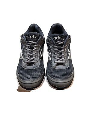GDEFY by Gravity Defyer Mighty Walk Gray Gray for Woman Sz 7.5 Comfort Walker