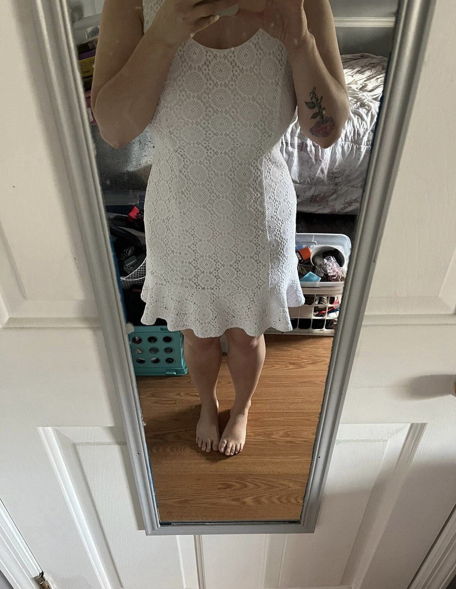 lilly pulitzer white crochet dress Lilly Pulitzer White Crochet Dress