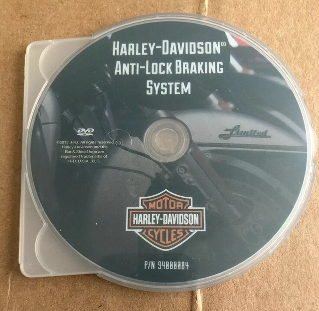 2013 2014 Harley Davidson AntiLock Braking System CD ROM FACTORY OEM