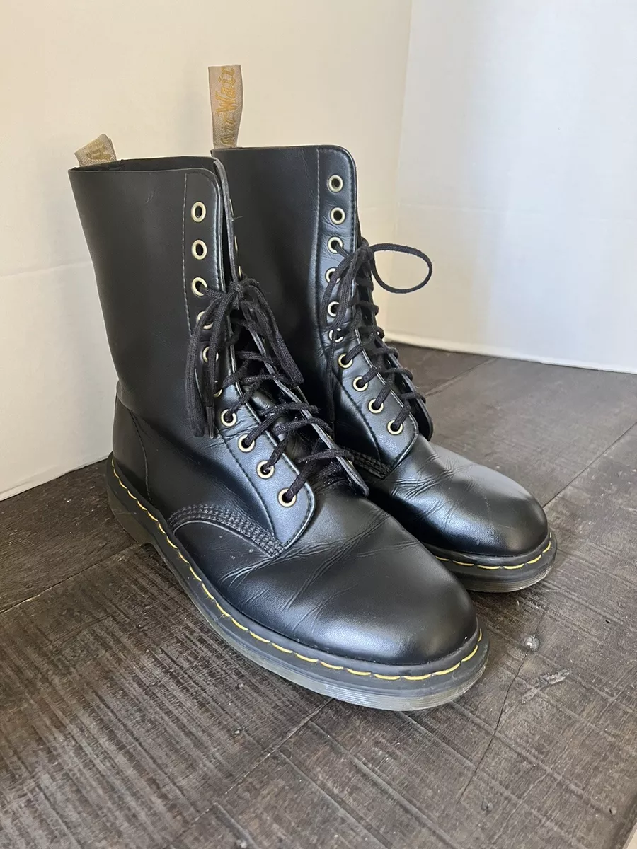Women s Dr. Martens 1490 Boots Eyelet Vegan Leather Boots Woman s