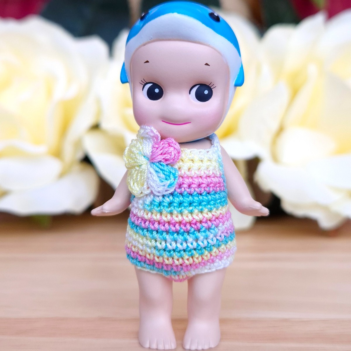 Authentic] 🐬Vintage 2011 Sonny Angel Dolphin – Handmade Blossom