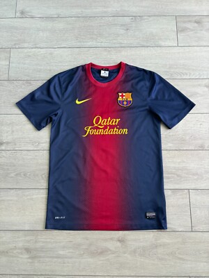 FC Barcelona Nike 2012 Football Shirt Soccer Jersey Size S | eBay