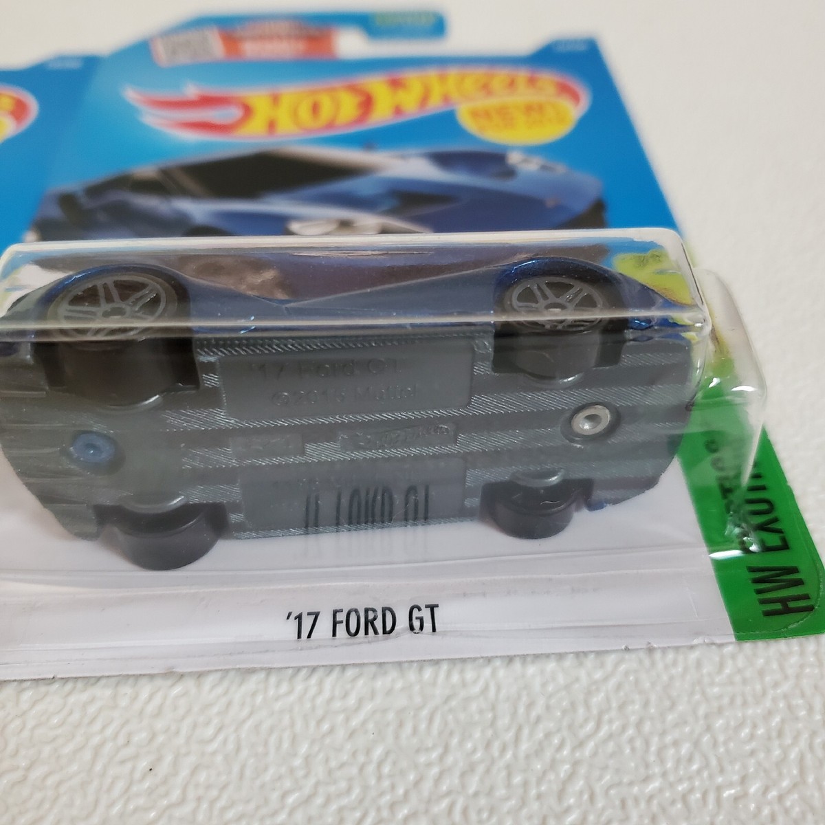Hot Wheels '17 FORD GT Super 2016 HW Exotics Blue 73/250 Twins 2