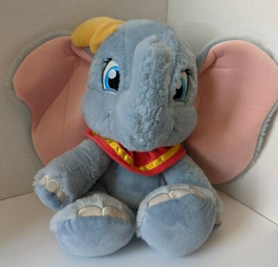 Disney Parks Dumbo Big Feet Foot Plush Stuffed Animal Elephant 10'' Floppy Ears
