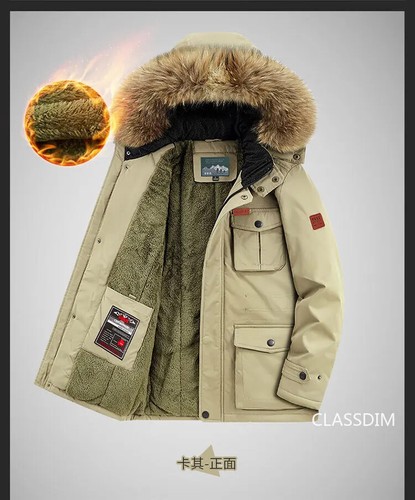 Herren Winterjacken 8X Longjacken Herren Outdoor Daunenjacken - Bild 14 von 27