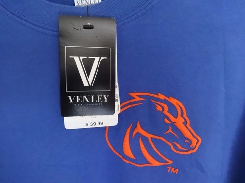 NWT Venley Boise State Broncos Football Premium Long Sleeve Shirt Women Medium - Picture 3 of 6