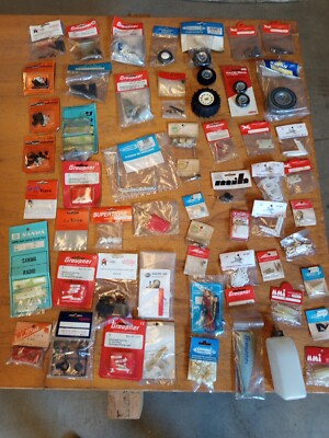 lot nos spare parts vintage Job Lot Parts Servo RC super tiger SG Kavan Sanwa etc