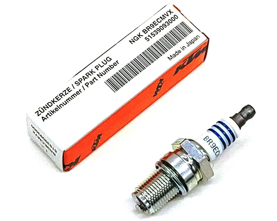 New Factory Husqvarna NGK Spark Plug BR9ECMVX TC 85/125 TE 125/150 14-25 #E251 - Изображение 2 из 4