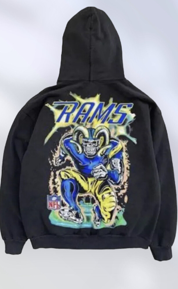 Warren Lotas / NFL / Mitchell And Ness LA Rams Hoodie Sz L | eBay