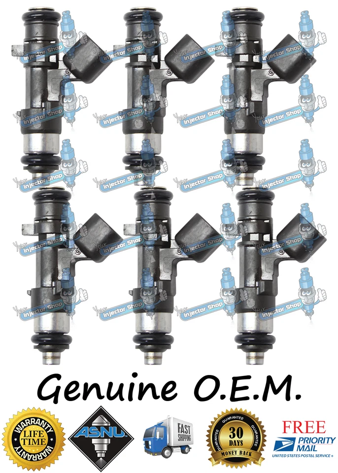 Inyectores de combustible Chrysler 300 Sebring Dodge Charger 2,7 L 3,5 L 2010 2009-2005 6 piezas Foto 2 de 3