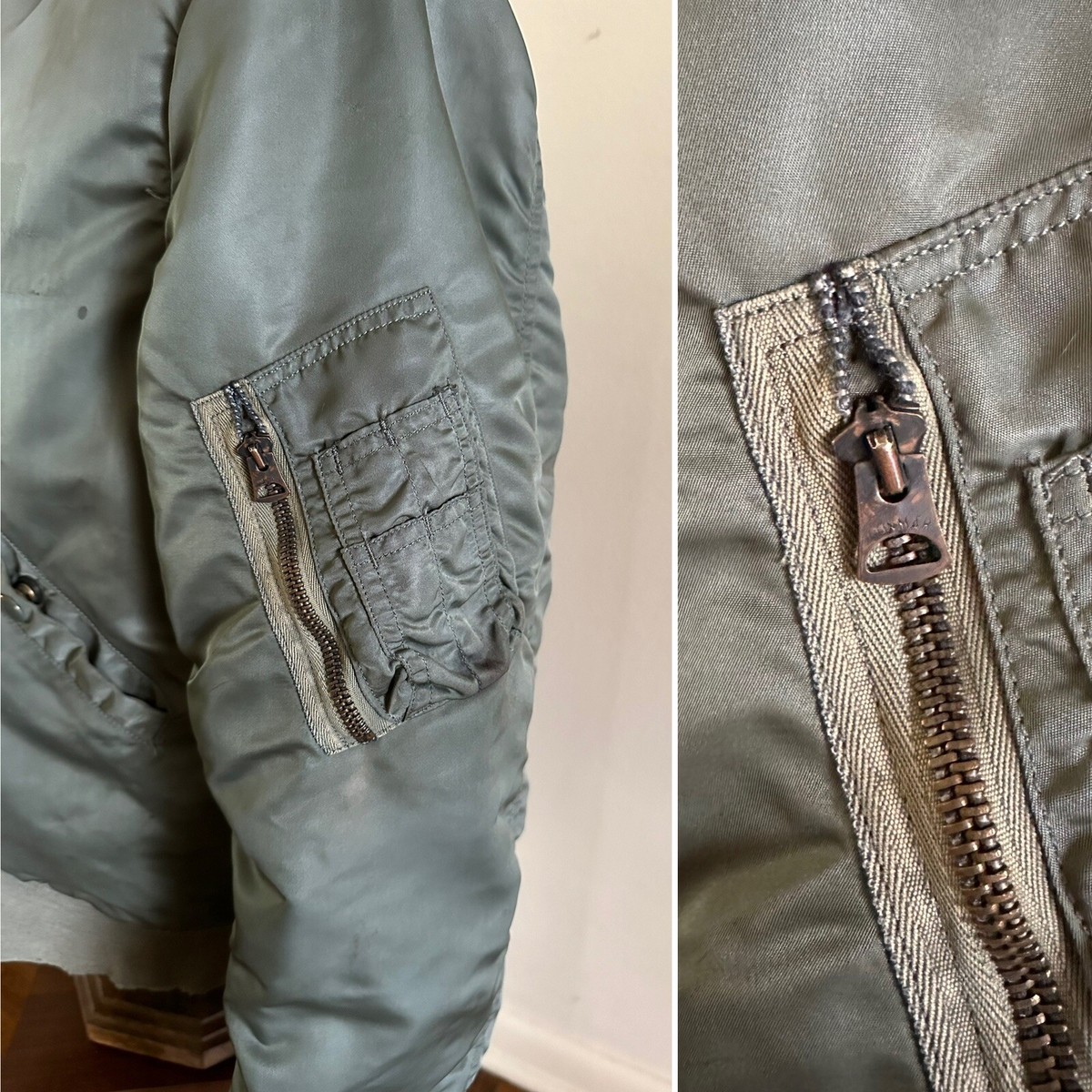 1968 Vtg USAF L-2B Flight Jacket MIL-J-7448H sz MEDIUM Air 1968 Vtg USAF L-2B Flight Jacket MIL-J-7448H sz MEDIUM Air