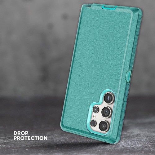 Per Samsung Galaxy S22 Ultra/S22+ custodia ibrida resistente / vetro temperato - Foto 7 di 63