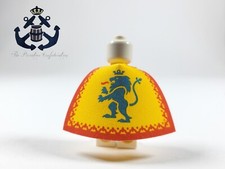 LEGO 2022 Castle Lion Knight Yellow Cloth Cape Royalty 522cpb04 For Minifigure