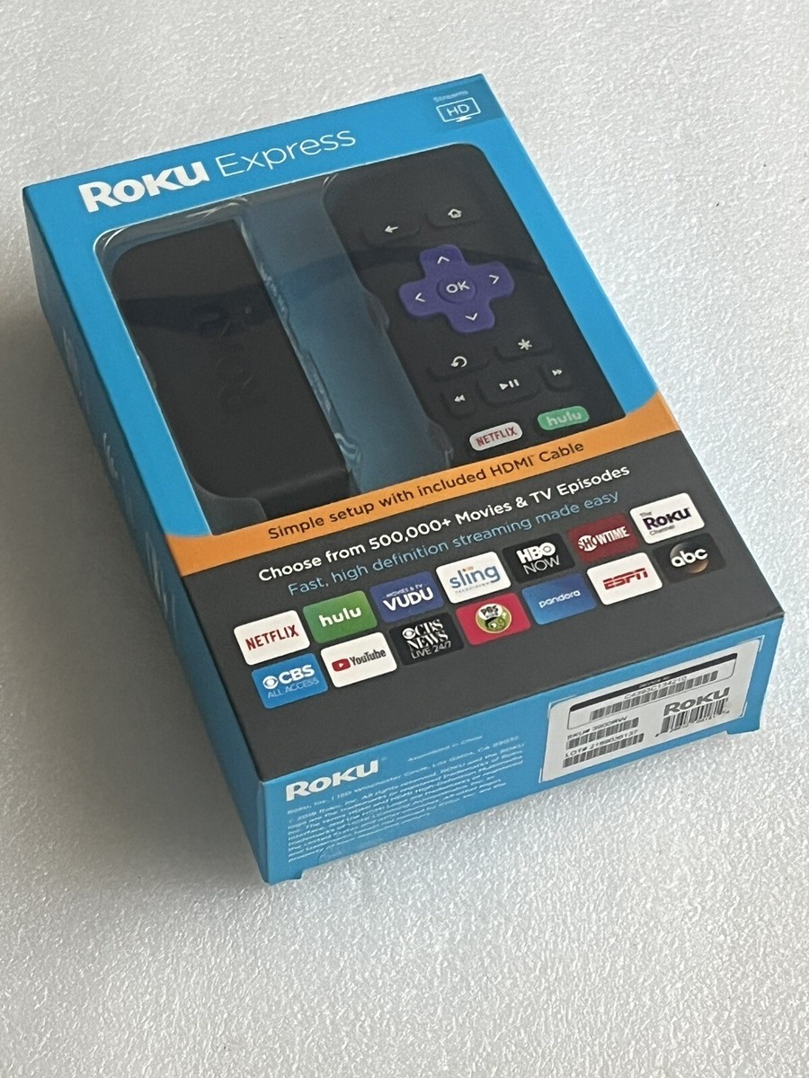 Vudu Roku Fandangonow Roku Express (6th Generation) HD Media
