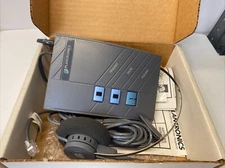 Vintage Telephone Headset Plantronics PLX-500 Lightweight Headset